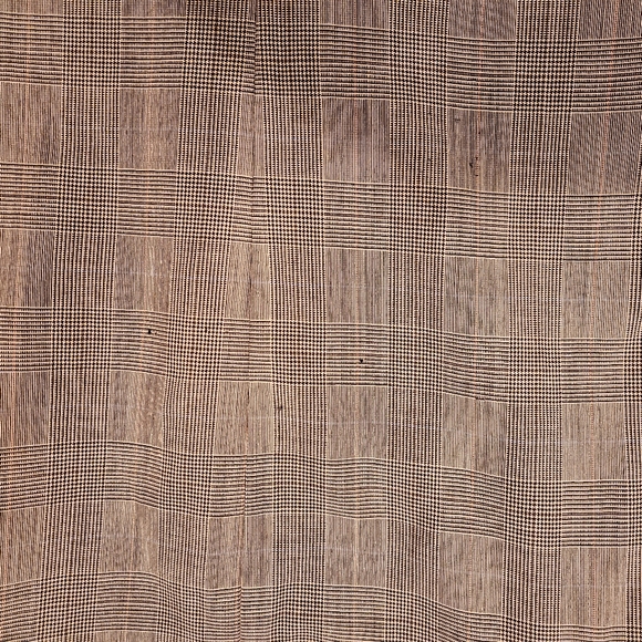 Original Balmain! Vintage 6-Button Double-Breasted Glen Plaid Jacket - Picture 6 of 7